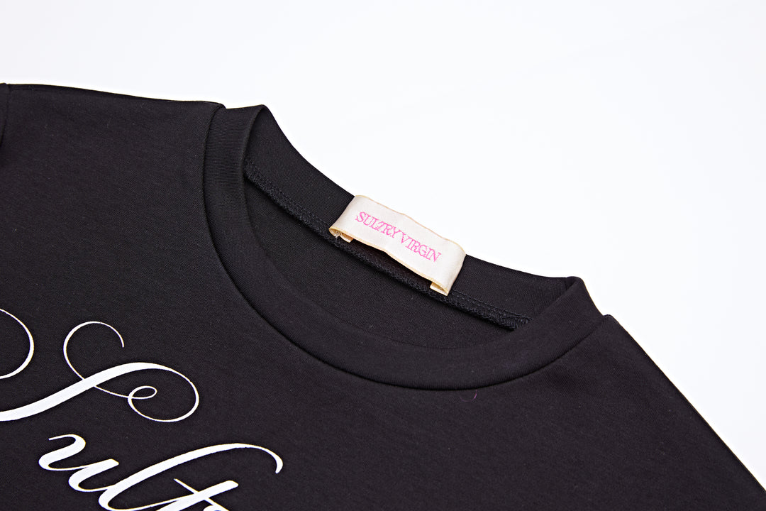 “Seasonal”T-Shirt Black