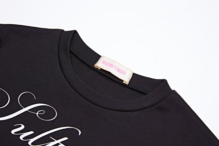 “Seasonal”T-Shirt Black