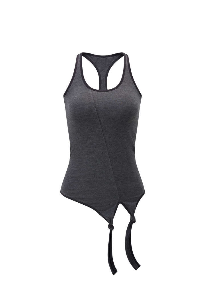 "Knotty" Tank Top by SULTRY VIRGIN - Avant-Garde Y2K Fashion Design