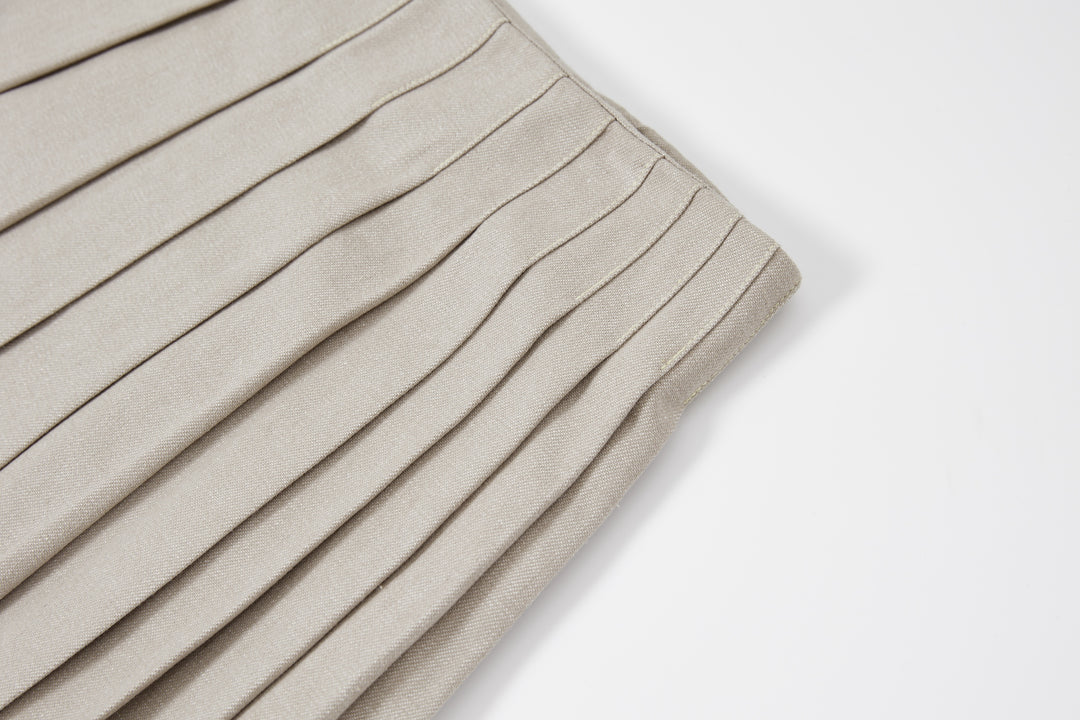 “Chef” Pleated Skirt