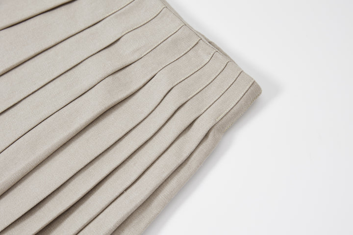 “Chef” Pleated Skirt