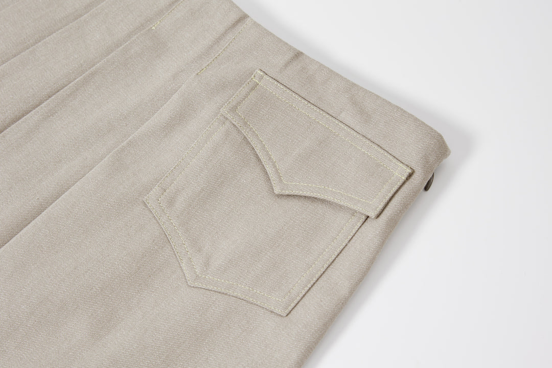 “Chef” Pleated Skirt