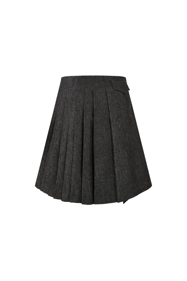 “Chef” Pleated Skirt