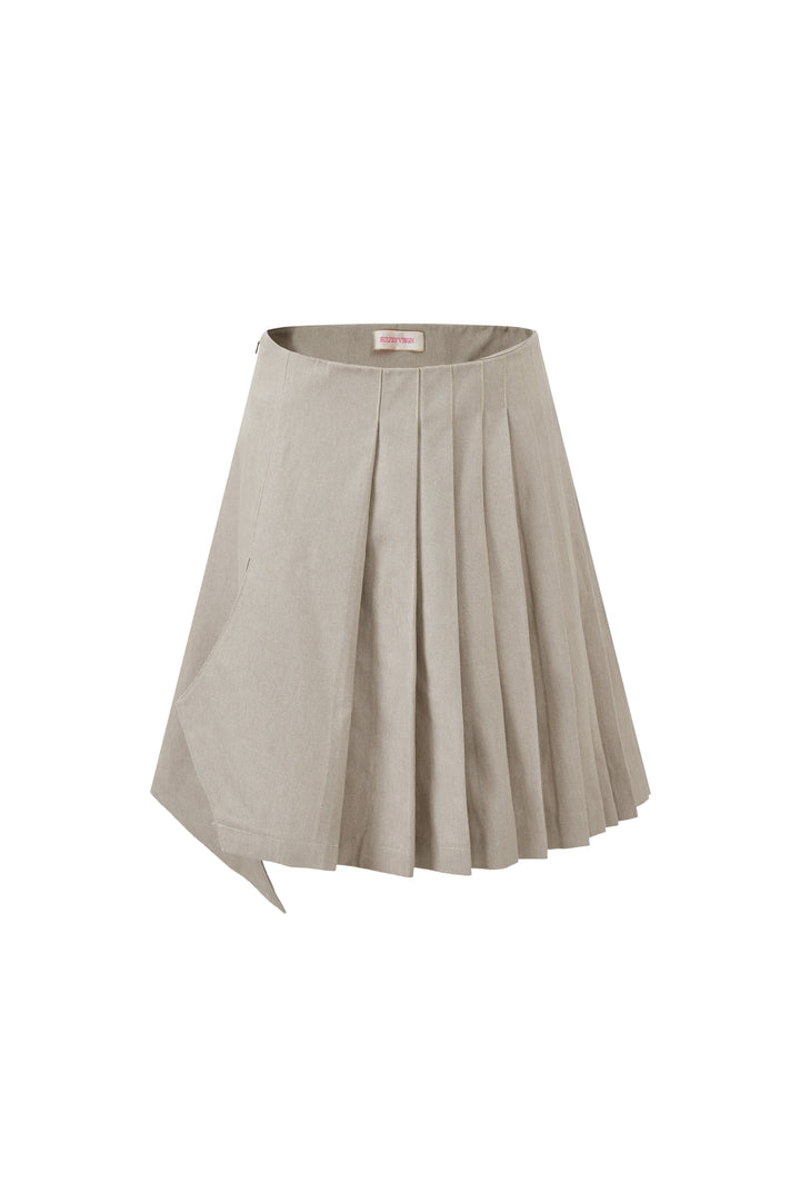 “Chef” Pleated Skirt