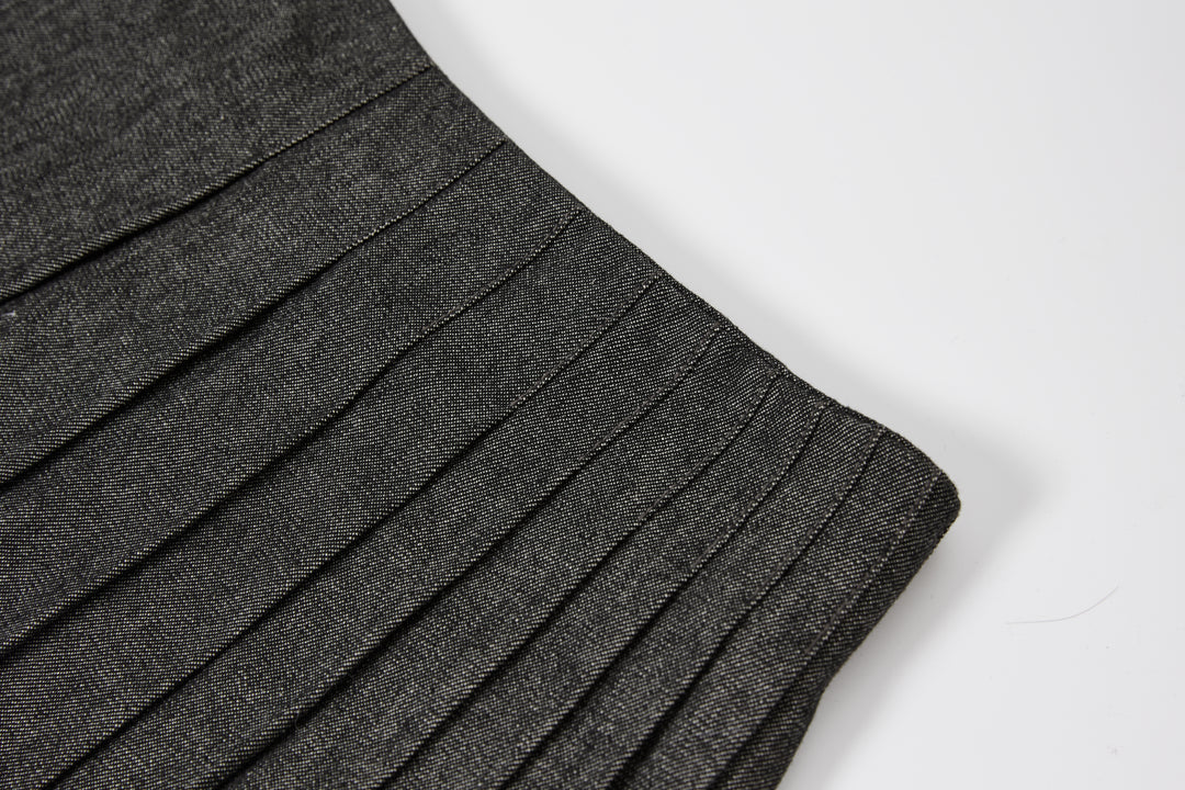 “Chef” Pleated Skirt