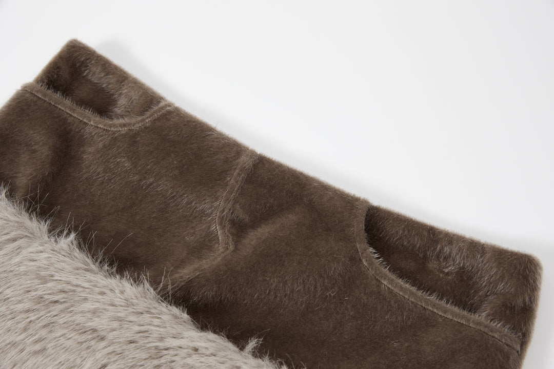 "Guest" Faux Fur Skirt