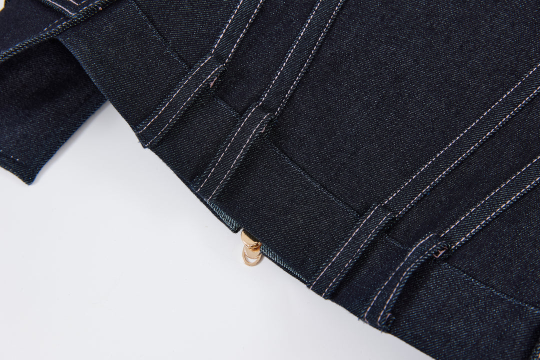 "Guest" Denim Corset