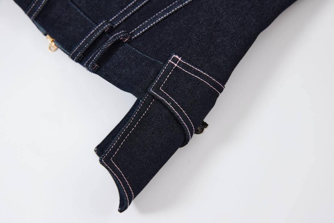 "Guest" Denim Corset