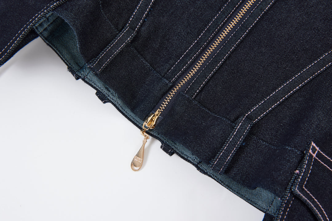 "Guest" Denim Corset