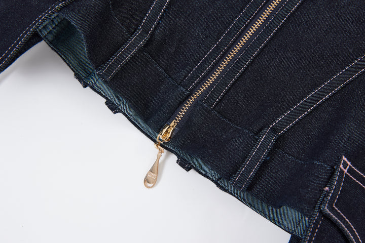 "Guest" Denim Corset