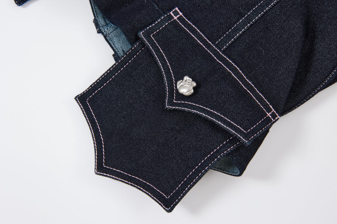 "Guest" Denim Corset