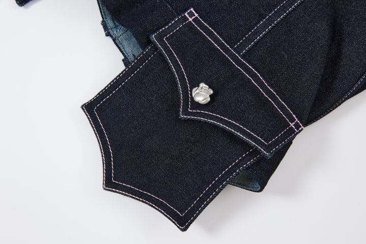 "Guest" Denim Corset