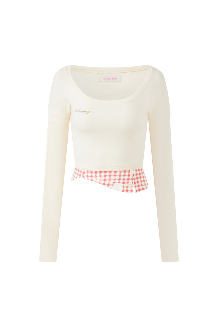 “Appetite”Long Sleeves Top