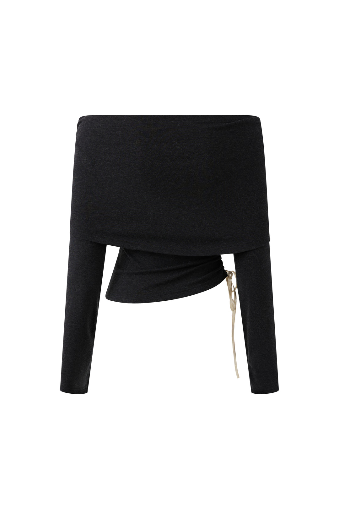 “Bouquet” Top Dark Gray