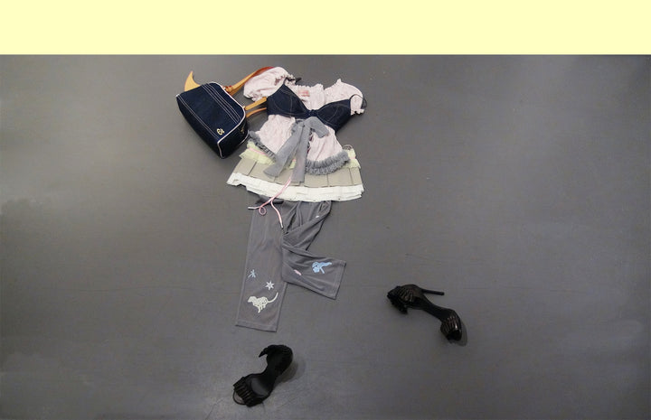 "Die Alone" Print Top