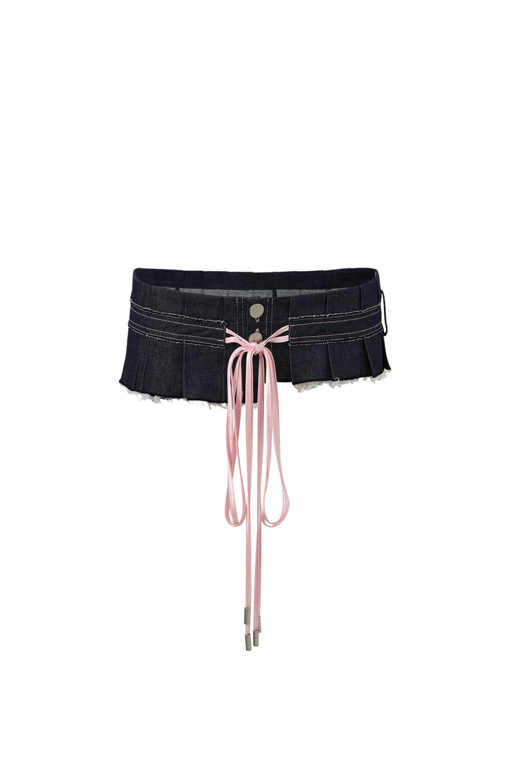 "Virgin Denim" Skirt Belt