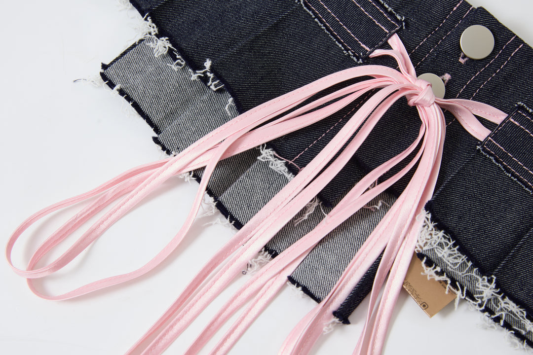 "Virgin Denim" Skirt Belt