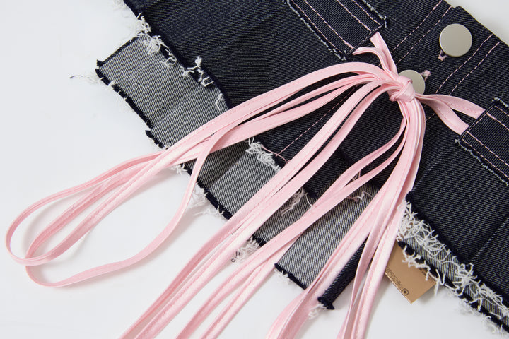 "Virgin Denim" Skirt Belt