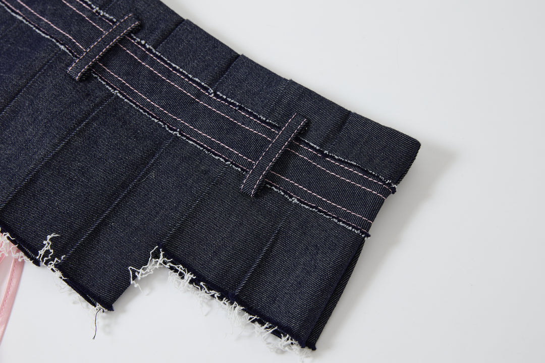"Virgin Denim" Skirt Belt
