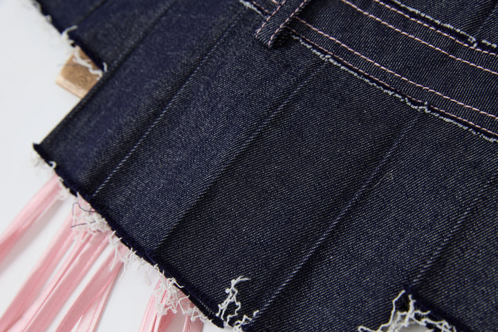 "Virgin Denim" Skirt Belt