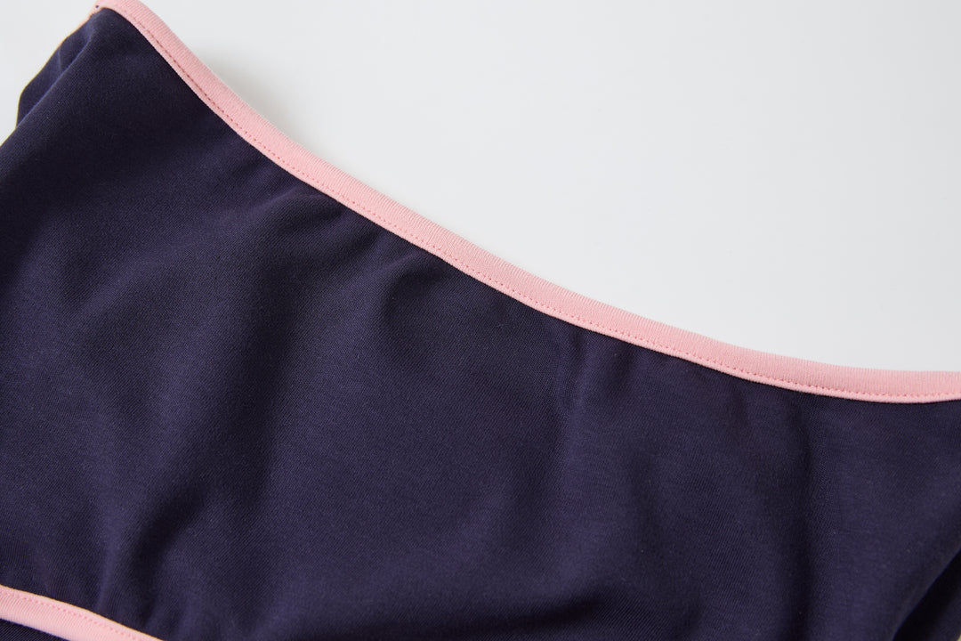 "Hollowed Orbit" Tube Navy