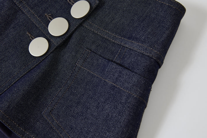 "Virgin Denim" Skort