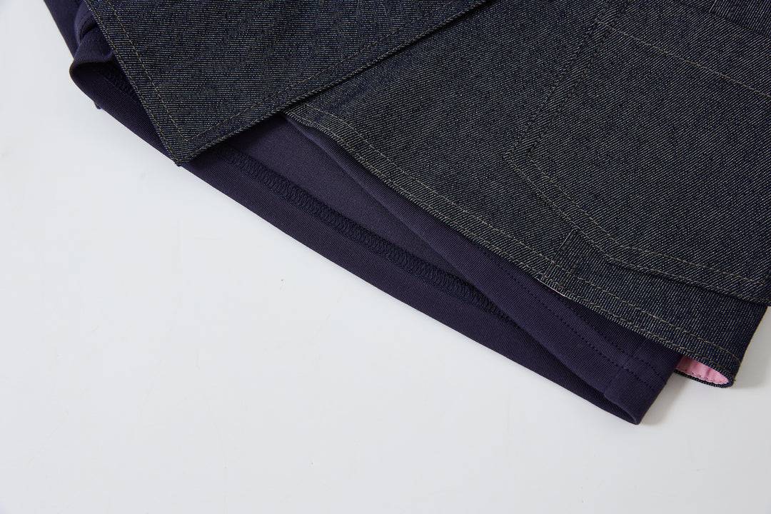 "Virgin Denim" Skort