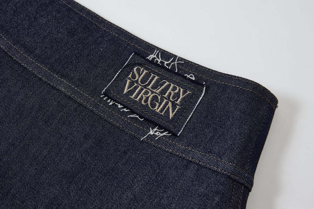 "Virgin Denim" Skort