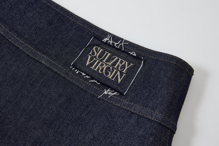 "Virgin Denim" Skort