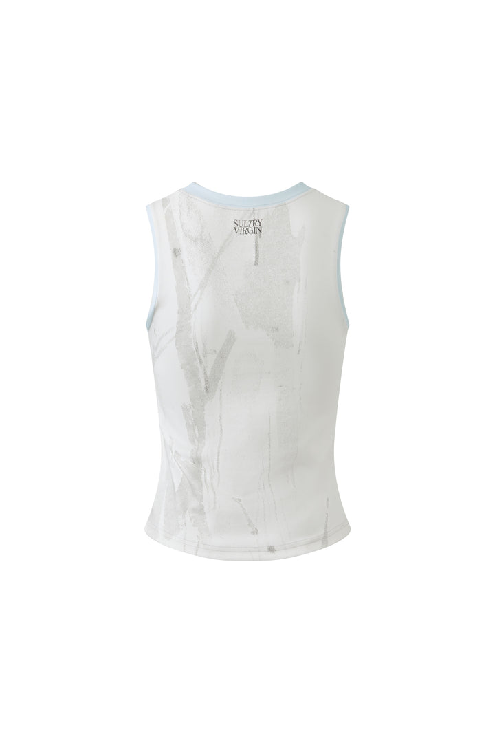 "Die Alone" Print Top