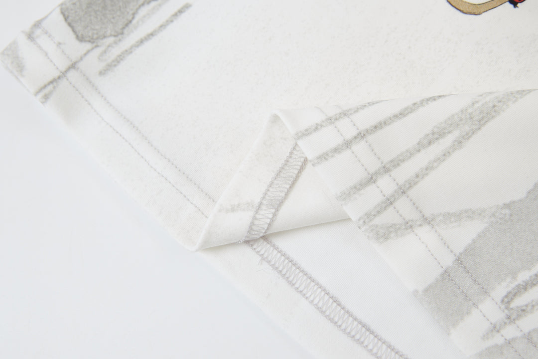 "Die Alone" Print Top