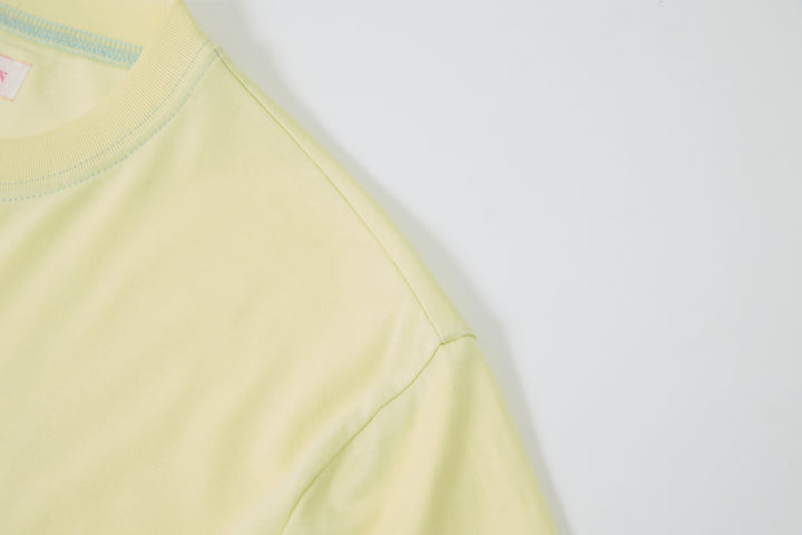 "Broken Pattern" Tee Yellow