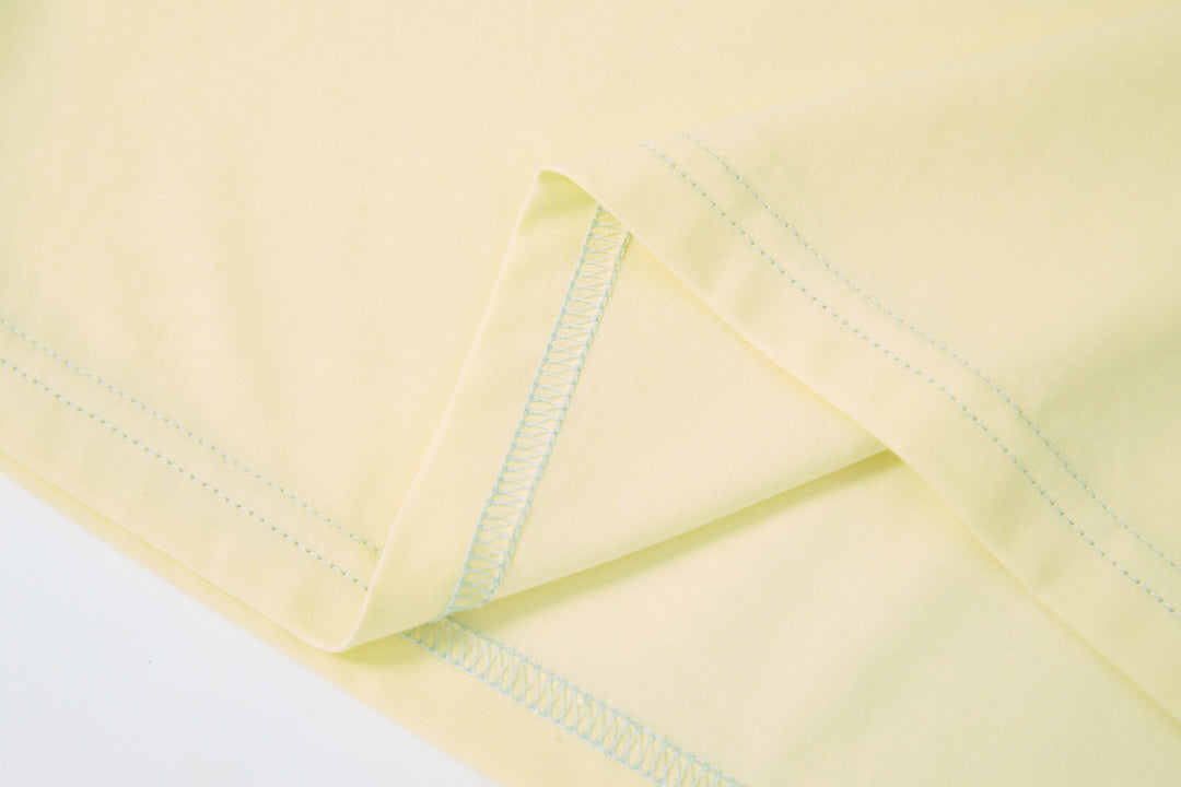 "Broken Pattern" Tee Yellow