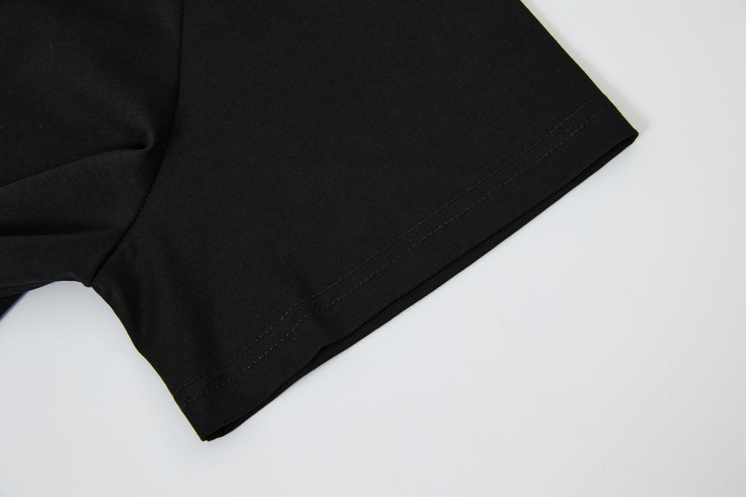 "Broken Pattern" Tee Black