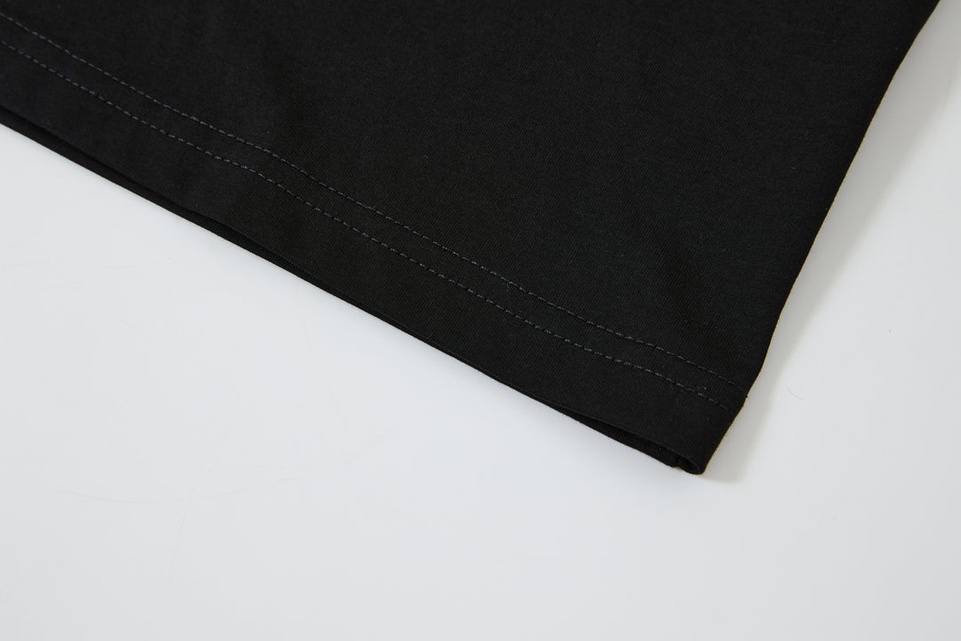 "Broken Pattern" Tee Black