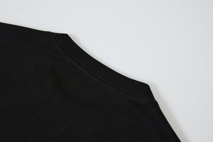 "Broken Pattern" Tee Black