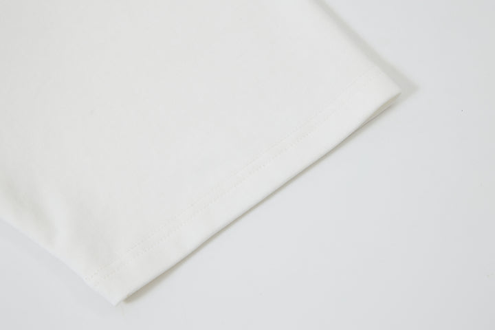"SV Alphabet- Solid Vanilla" Tee