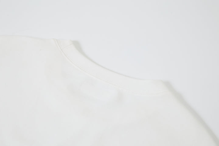 "SV Alphabet- Solid Vanilla" Tee