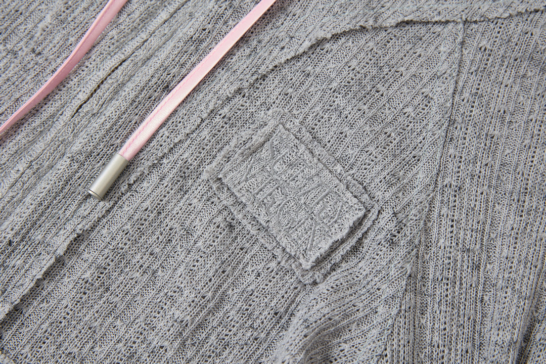 "Lenina" Zip Hoodie Gray