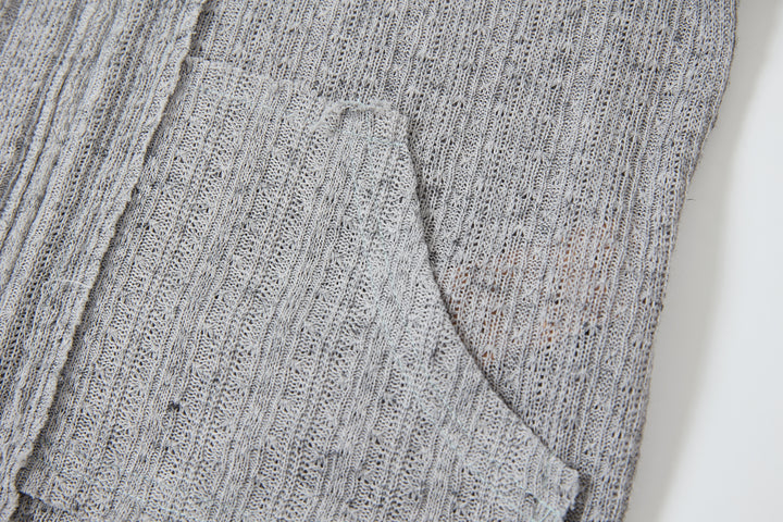 "Lenina" Zip Hoodie Gray