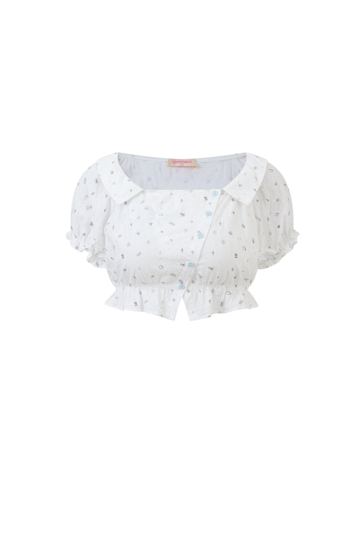 “The Infinitesimal” Crop Shirt