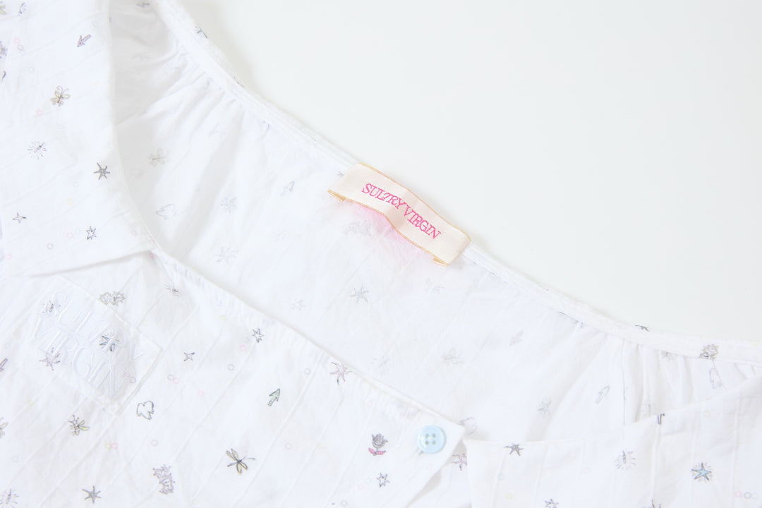 “The Infinitesimal” Crop Shirt