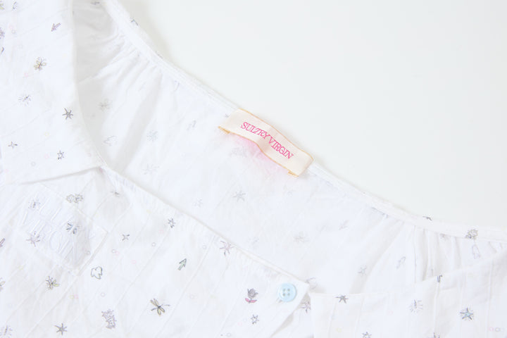 “The Infinitesimal” Crop Shirt