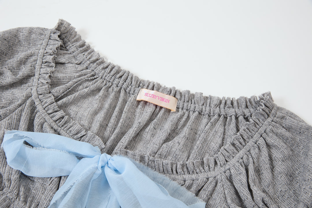 "Lenina" Top Gray