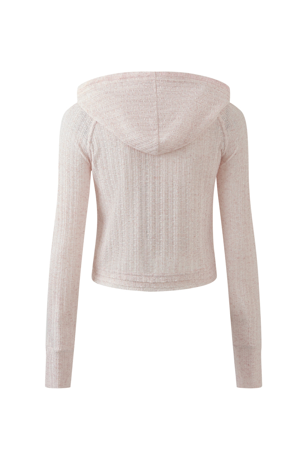 "Lenina"Zip Hoodie Pink