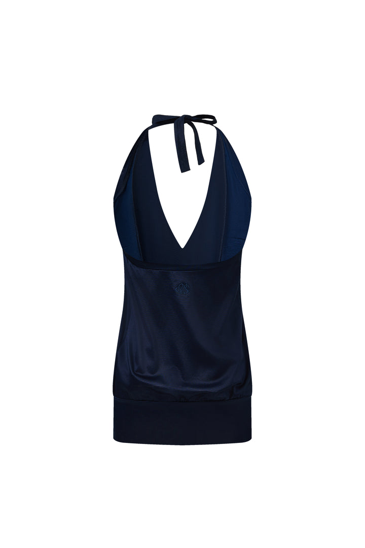 "Soma" Halter Blue