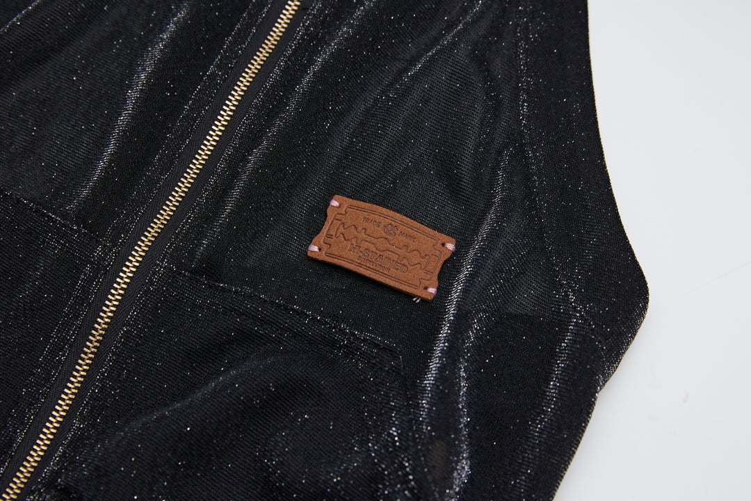 “Exposure” Hoodie Top Black