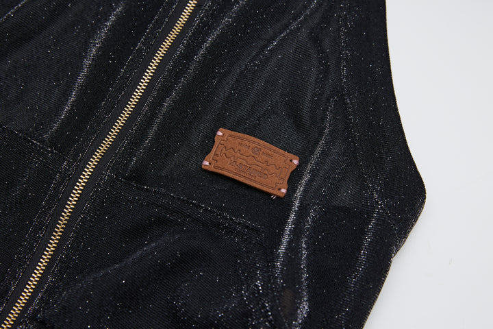 “Exposure” Hoodie Top Black