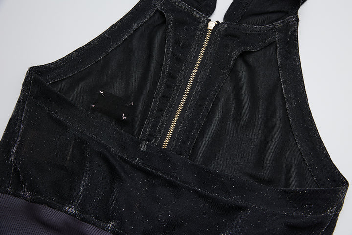 “Exposure” Hoodie Top Black