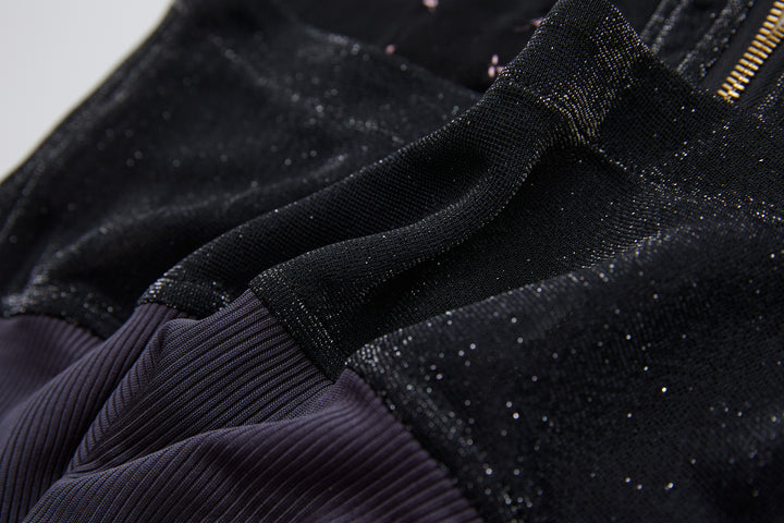 “Exposure” Hoodie Top Black